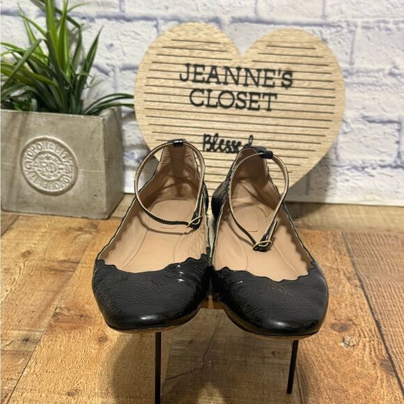 Chloé
Patent Leather Scalloped Accent Ballet Flats 40 - Picture 5 of 11